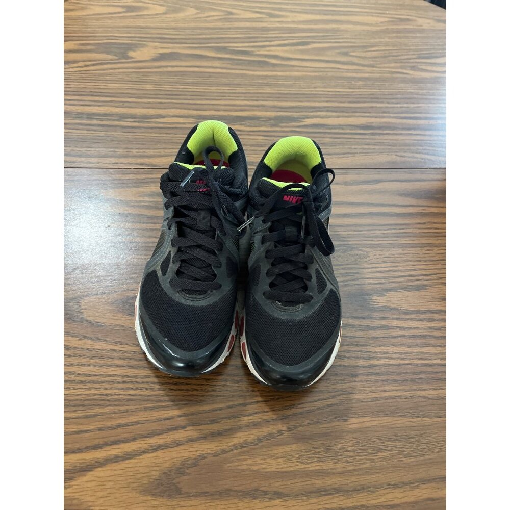 Nike Airmax Flywire 453975-067 black sneakers size 8